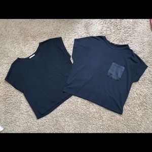 TWO Zara t-shirts S and M